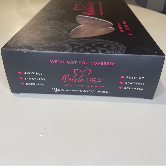 NEW Oolala Miracle Bra Plus Size Sculpting Backless Strapless Sticky Push-up Bra - Picture 10 of 14